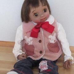 腹話術人形　ネクタイが可愛いです