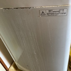 TOSHIBA 洗濯機6kg の画像