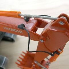 HITACHI 油圧ショベルカー 1/40 ZAXIS 200 EXCAVATOR 建機ダイキャスト ミニチュア ミニカー シミュレーション 札幌 手稲の画像