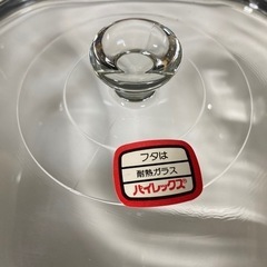 【未使用品】超耐熱ガラス食器 パイロセラム 直火用の画像