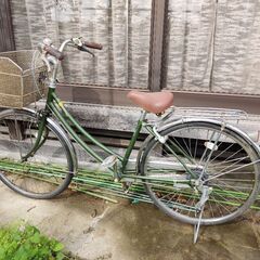 ギア付き自転車　後輪難あり