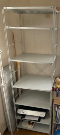 無印良品　スチールユニットシェルフ　ライトグレー　各種