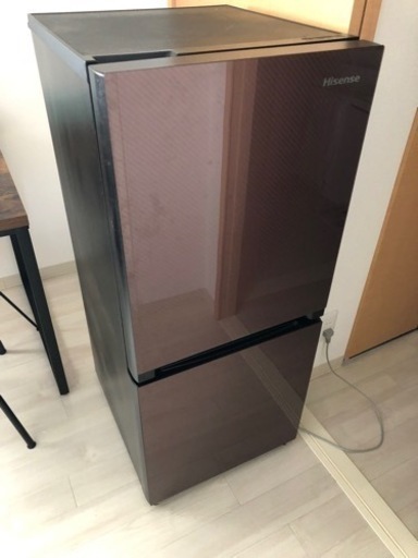 Hisense冷蔵庫134L 2017年式 HR-G13A-BR