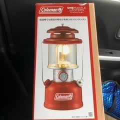 Colemanワンマントルランタンレッド