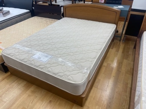 大塚家具＋シモンズ★引き出し付きダブルベッド★近隣自社配送可能