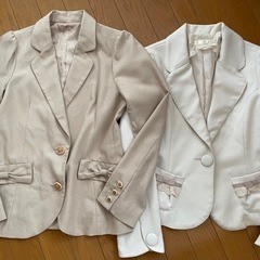 ジャケット2点セット（リボン）