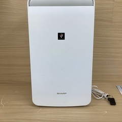 安心の6ヶ月保証付！！ SHARP コンプレッサー式除湿機 CM-L100-W 2020年製 冷風・衣類乾燥機能