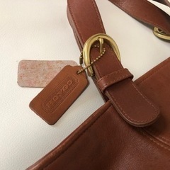 難あり　オールドコーチ　手提げバッグ　中古の画像