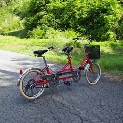 ミヤタ タンデム自転車 タイヤ前後新品 配送可能