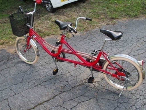 ミヤタ タンデム自転車 タイヤ前後新品 配送可能
