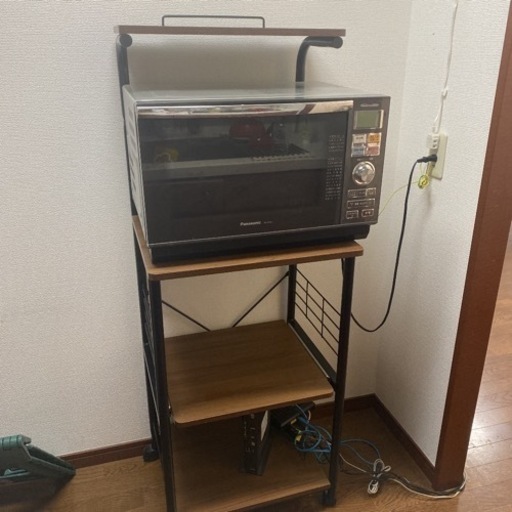 電子レンジラック　炊飯器ラック　キッチンラック