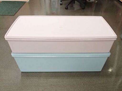 Tupperware/タッパーウェア 衣装ケース 2個セット 中古