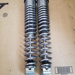 バイク用　メッキショック　2本setの画像