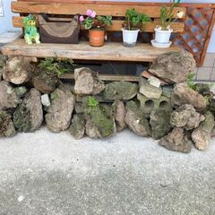 ★庭作り・水槽などに!!・山口県山陰地方の溶岩石・25個・3㎏～20㎏★の画像