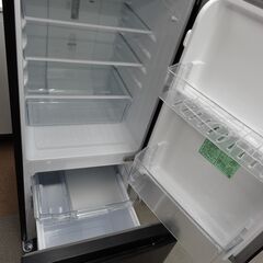 西岡店 冷蔵庫 154L 2ドア 2020年製 アマダナ AT-RF150BK ブラック ビックカメラオリジナル 100Lクラスの画像