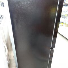 西岡店 冷蔵庫 154L 2ドア 2020年製 アマダナ AT-RF150BK ブラック ビックカメラオリジナル 100Lクラスの画像