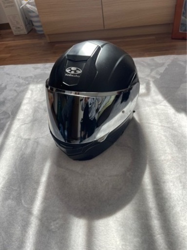 OGKカブト　システムヘルメット　Mサイズ　ミラーシールド