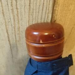 折りたたみ傘　紺色の画像