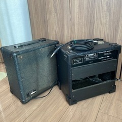 【引渡決定】ギターアンプ＆ベースアンプセット（動作未確認）の画像