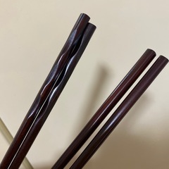 新品　お箸　天然木手作り　8膳（2膳×4セット）の画像