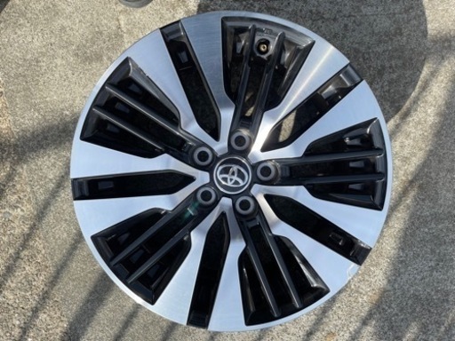 アルファード　ヴェルファイア　純正アルミホイール　1本　ガリ傷あり