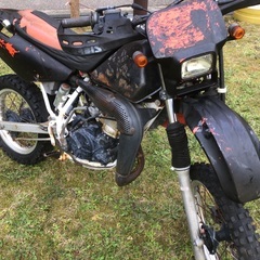 ホンダcrm80 レストアベース　パーツ取り車　2ストの画像