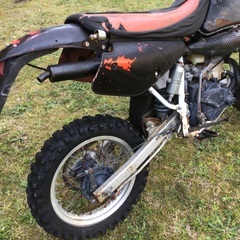 ホンダcrm80 レストアベース　パーツ取り車　2ストの画像
