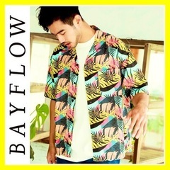 16580円■新品■アロハシャツ■BAYFLOW ベイフロー　シ...