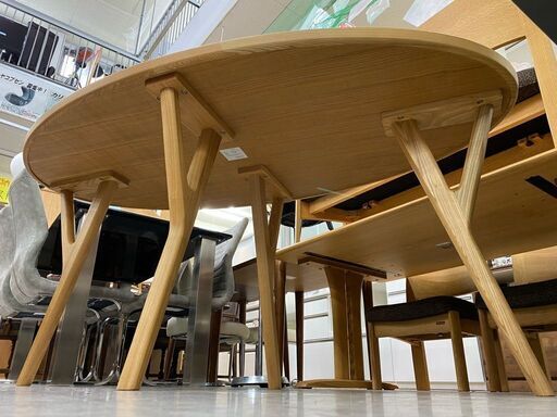 【愛品館 江戸川店】フランフラン ダイニングテーブル5点セット ID:152-008137-007