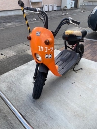 実動　チョイノリ　カスタムパーツ多数　予備エンジン付き