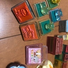 小物　キーホルダー、スタンプ、クリップの画像