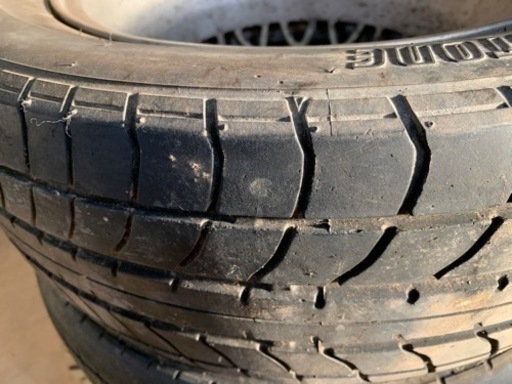 タイヤとホイールセット: Bridgestone タイヤ　185/60R14 2004年式　+ BBSホイール　4穴　14X5JET4