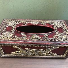 アンティーク風ティッシュケース