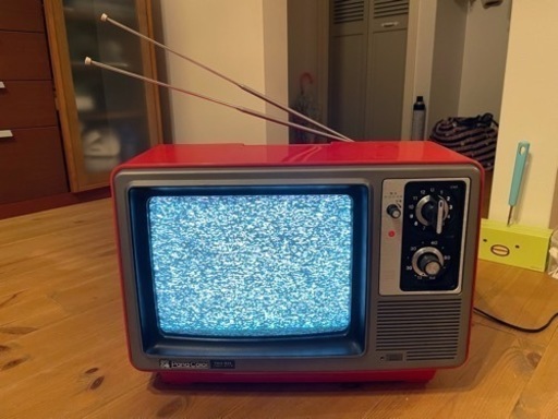 カラーテレビ レトロ ダイヤル式 ナショナル