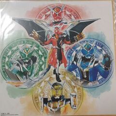 仮面ライダー色紙3枚セットの画像