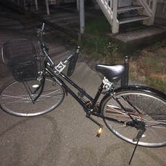 サーフキャリア付き　自転車の画像