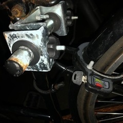 サーフキャリア付き　自転車の画像