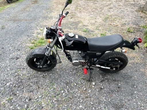 283.  動画あり　ホンダ　エイプ50  FI  原付　バイク　50cc   車体