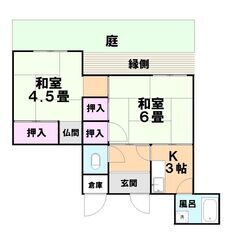 🏡連棟貸家の紹介です！！昭和感あふれてます！！ - 糟屋郡