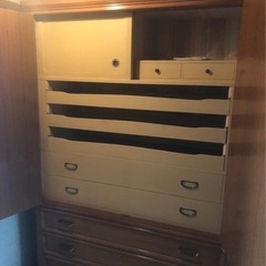 タンス　昭和　レトロの画像