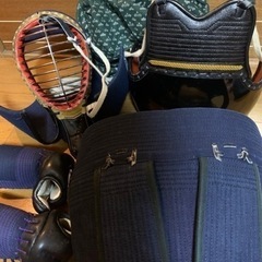 剣道着 子供用 防具 一式剣道 カブト1L 1M