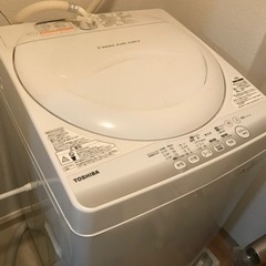 洗濯機　月曜日取りに来られる方お願いします。