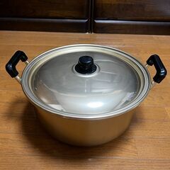 アルミの鍋（アカオアルミ製36cm）