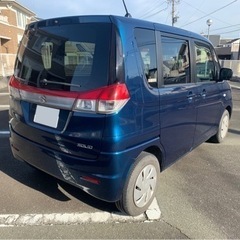 車検令和5年10月❗パワースライドドア❗外装内装綺麗❗タイヤバリ山❗ソリオの画像