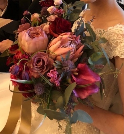 ブーケ　アーティフィシャルブーケ　結婚式