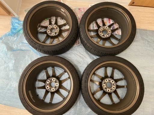 ワーク　エモーション極　18インチ　8.5J +38 5穴