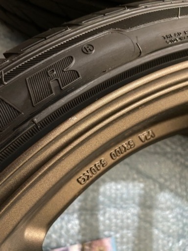 ワーク　エモーション極　18インチ　8.5J +38 5穴
