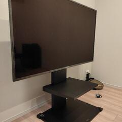 【新品】WALLテレビスタンドV2ロータイプ+棚板ラージサイズ　(購入時の金額:35,930円)