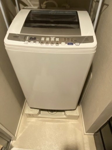 洗濯機 AQUA AQW-V700D(W)