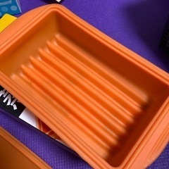 電子レンジで！シリコン蒸し器 レシピ付きの画像